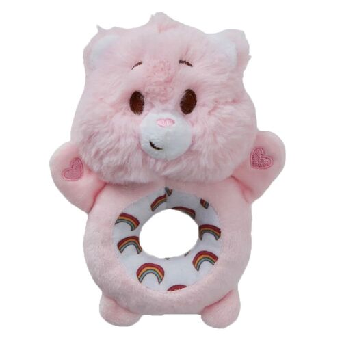 Re-Softables Care Bears Baby Cheer Bear Ring Rattle