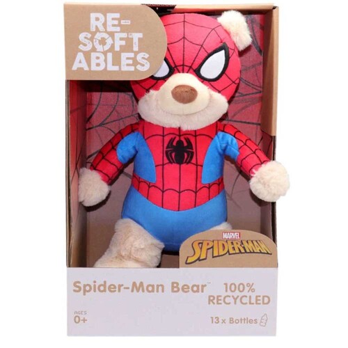 Re-Softables Spider-Man Bear Plush