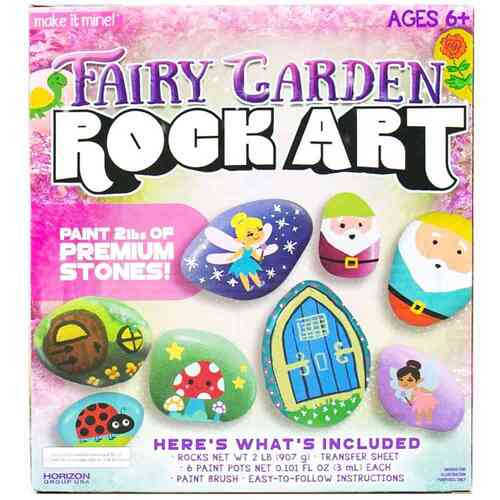 Make It Mine Fairy Garden Rock Art