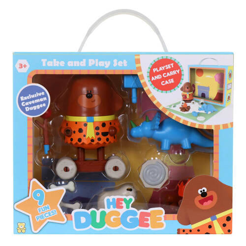 Hey Duggee Take and Play Set Caveman Duggee