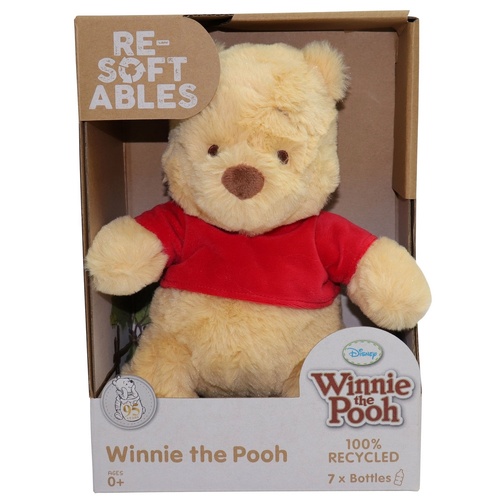RE-softables Medium Plush Disney Winnie The Pooh