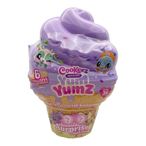 Cookeez Makery Yum Yumz Collector's Case -  Scented Surprise Plush Pet Large
