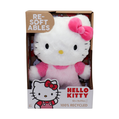 Re-Softables Hello Kitty 10" Pink