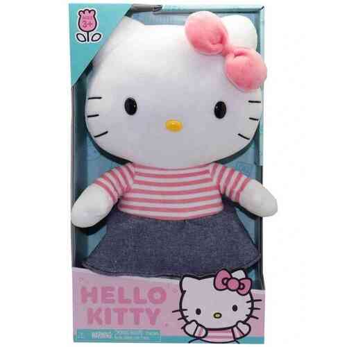 Hello Kitty Medium Plush Blue Skirt
