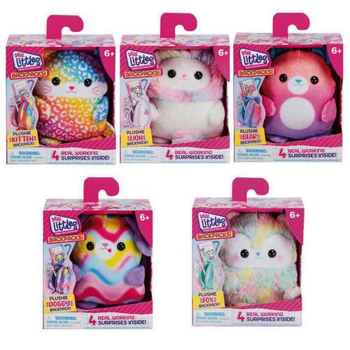 Real Littles Plushie Pet Backpacks S7 Randomly Selected