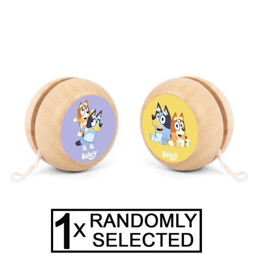 Bluey Wooden Yoyo Randomly Selected