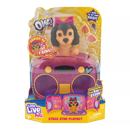 Little Live OMG Pets Stage Star Playset Series 3