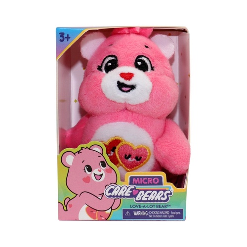 Care Bears Micro Plush - Love A Lot Bear