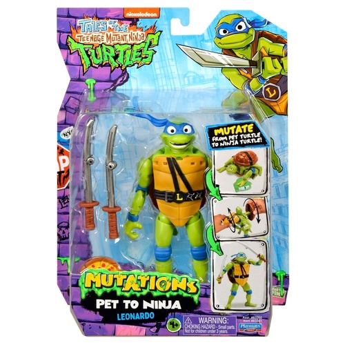 Teenage Mutant Ninja Turtles Mutations Deluxe 6"  Figure - Leonardo