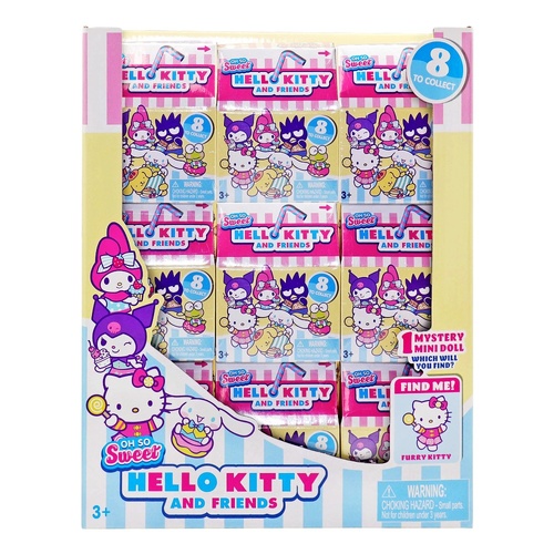 Hello Kitty & Friends 2.5" Mini Collectible Figure – Randomly Selected