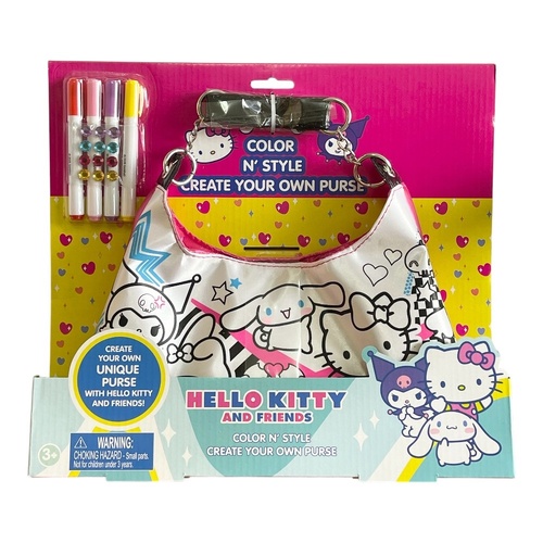Hello Kitty & Friends Colour N' Style Create Your Own Purse