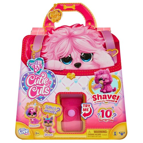 Little Live Pets Scruff-A-Luvs Cutie Cuts Pink