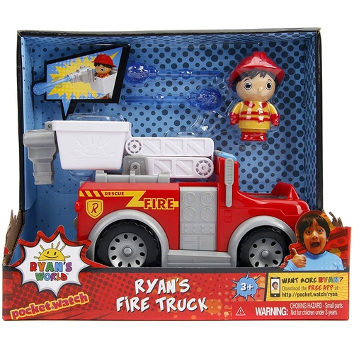 Ryans Fire Truck with Figure Ryans World