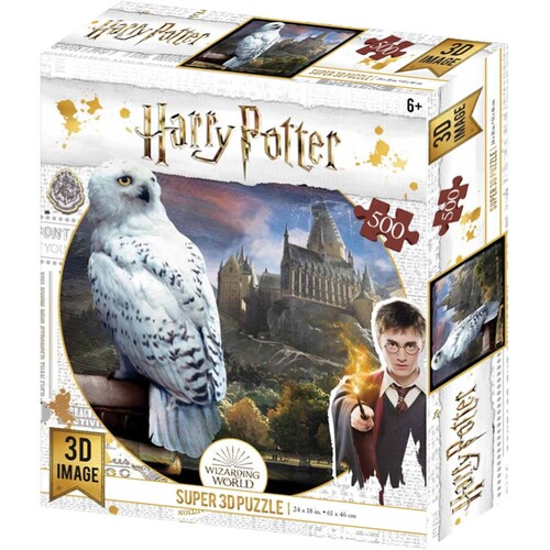 Harry Potter Prime 3D Puzzle 500 Piece Hedwig