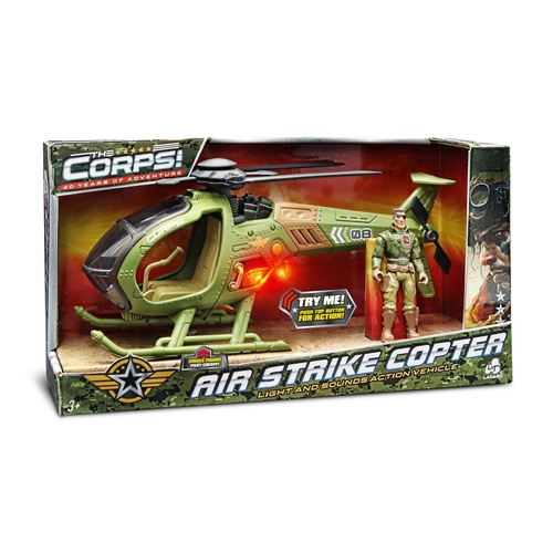 The Corps Air Strike  Helicopter  With Lights & Sounds