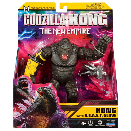Godzilla X Kong The New Empire Kong With B.E.A.S.T. Glove Figure