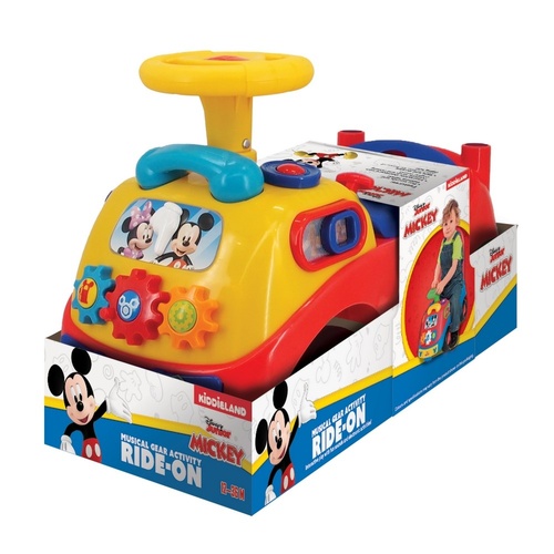 Kiddieland Disney Junior Mickey Mouse Light 'N' Sounds Activity Ride On