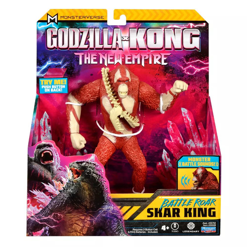Godzilla X Kong The New Empire Battle Roar Shar King Figure