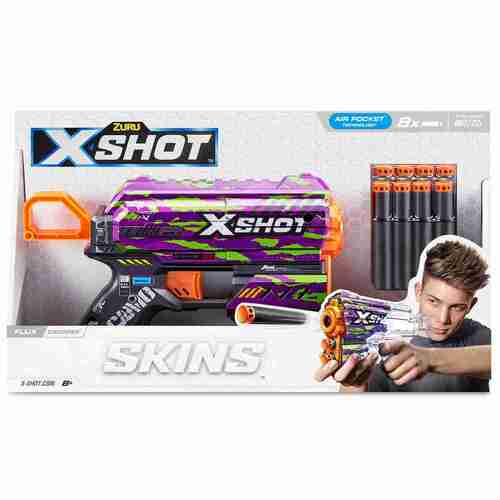 Zuru X-Shot Skins Flux Crucifer Blaster