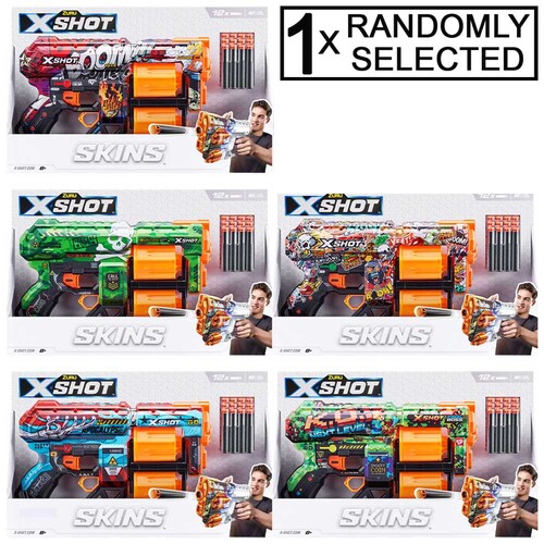 Zuru X-Shot Skins Dread Randomly Selected