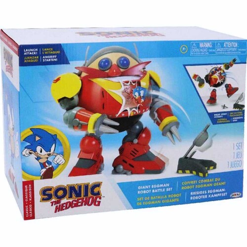 Sonic Giant Eggman Robot Battle Set