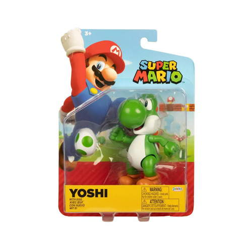 Super Mario Yoshi with Egg Action Figure