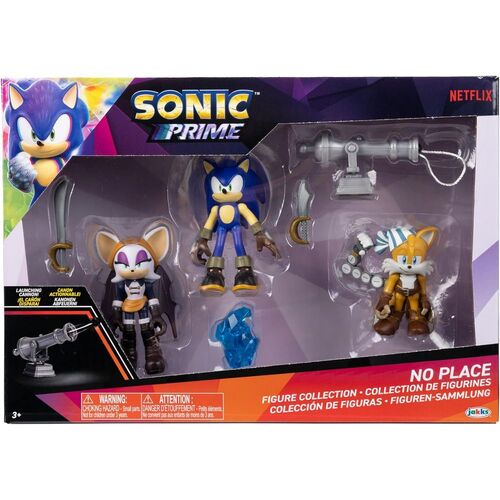 Sonic Prime No Place Figure Collection 2.5"