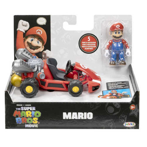 The Super Mario Bros. Movie Mario With Kart Figure