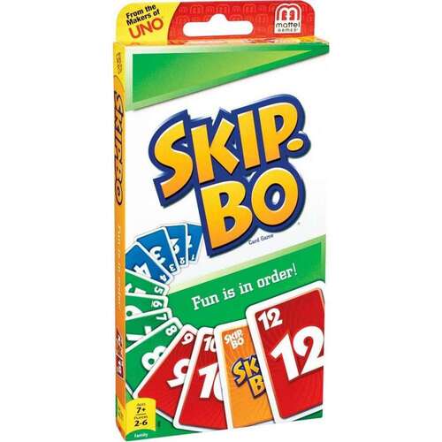 Skip Bo Card Game
