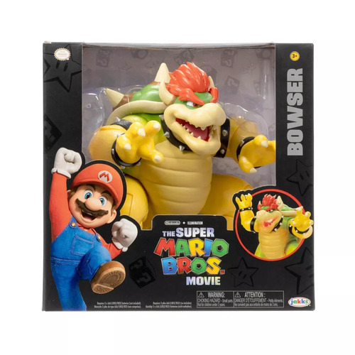 Nintendo The Super Mario Bros. Movie Bowser Poseable