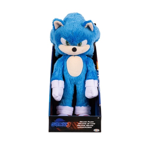 Sonic The Hedgehog 3 Movie 13" Deluxe Plush - Sonic