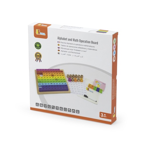 Alphabet and Math Operation Board
