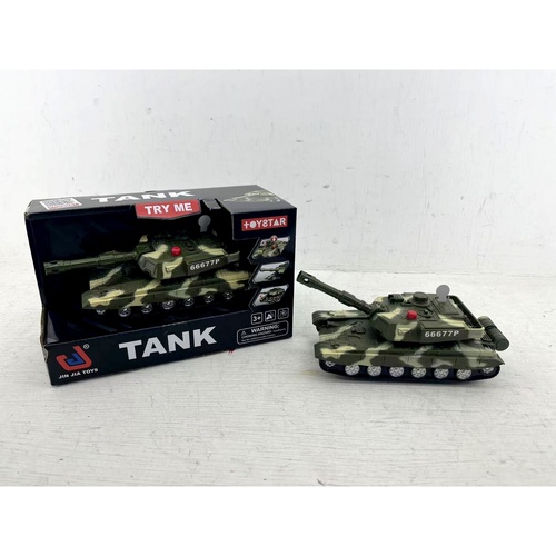 Military Tank 18cm with Light & Sounds