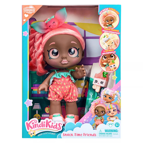 Kindi Kids Snack Time Friends Summer Peaches Doll