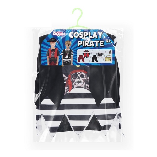 Dress Up Pirate Black and While Combination Eye Patch 3-5 Years