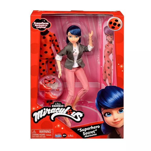 Miraculous Superhero Secret Fashion Doll