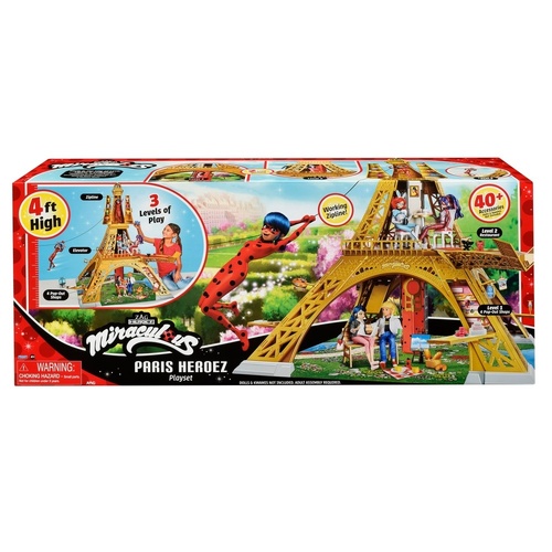 Miraculous Lady Bug Deluxe Eiffel Tower Playset