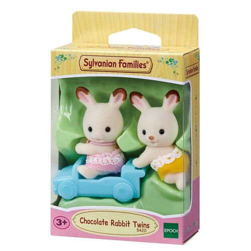 Sylvanian Families Chocolate Rabbit Twins