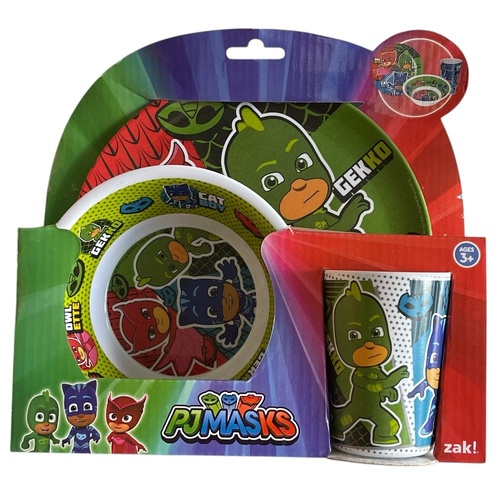 PJ Masks 3 Piece Dinnerware Set