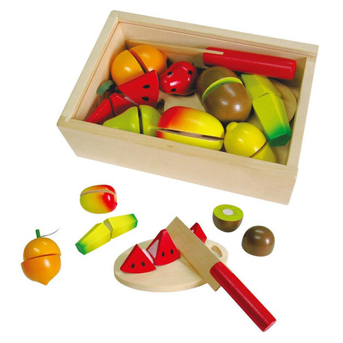 Fruit Cutting Wooden Play Set