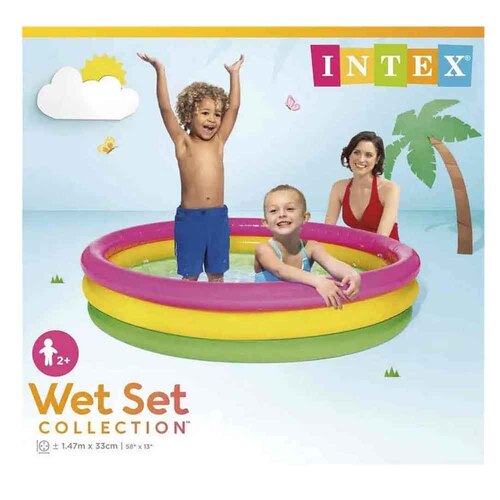 Intex 3 Ring Sunset Glow Pool