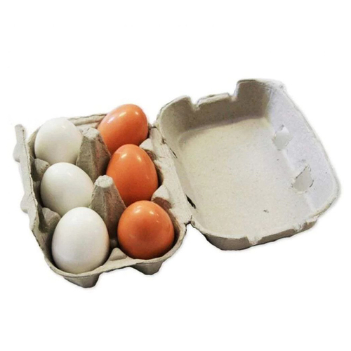 Wooden Egg Set 6 Pack