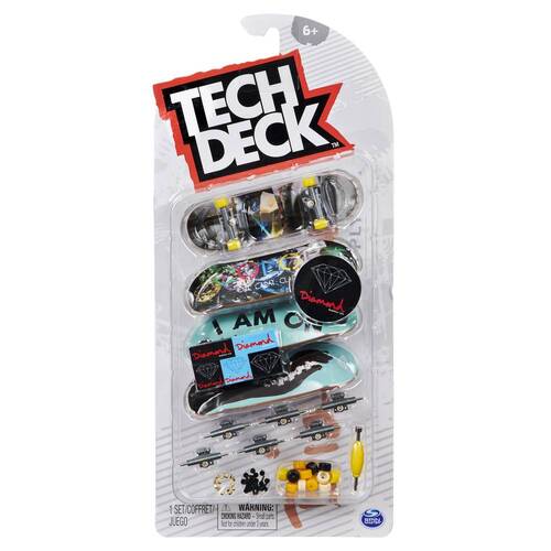 Tech Deck Fingerboards Diamond 4 Pack