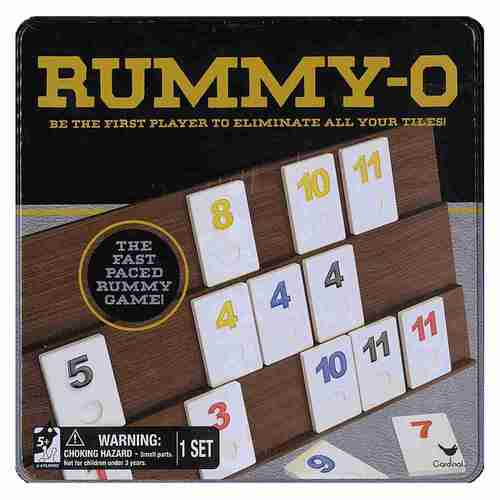 Classic Rummy-O Game In Tin