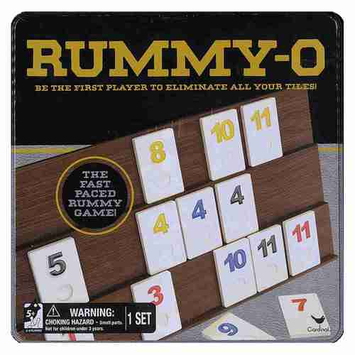 Classic Rummy-O Game In Tin