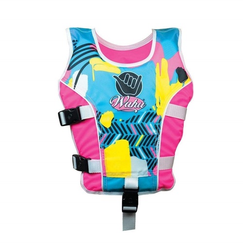 Wahu Pink Swim Vest Large 35-50Kgs