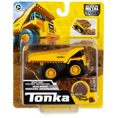 Tonka Metal Movers Dump Truck with Tonka Tough Dirt