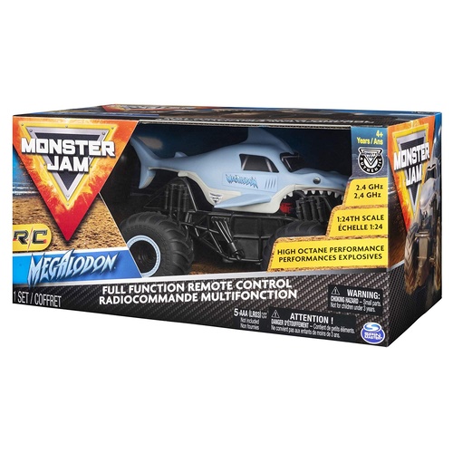 Monster Jam Remote Control 1:24 Megalodon