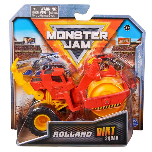 Monster Jam Dirt Squad Rolland Series 7