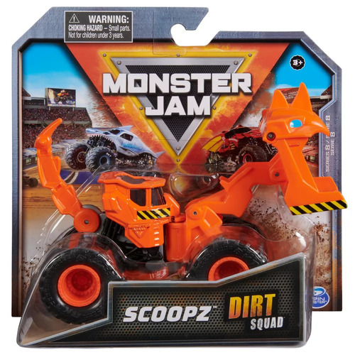 Monster Jam Dirt Squad Scoopz Series 8 Scoopz